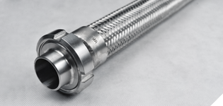 High-grade stainless steel hoses